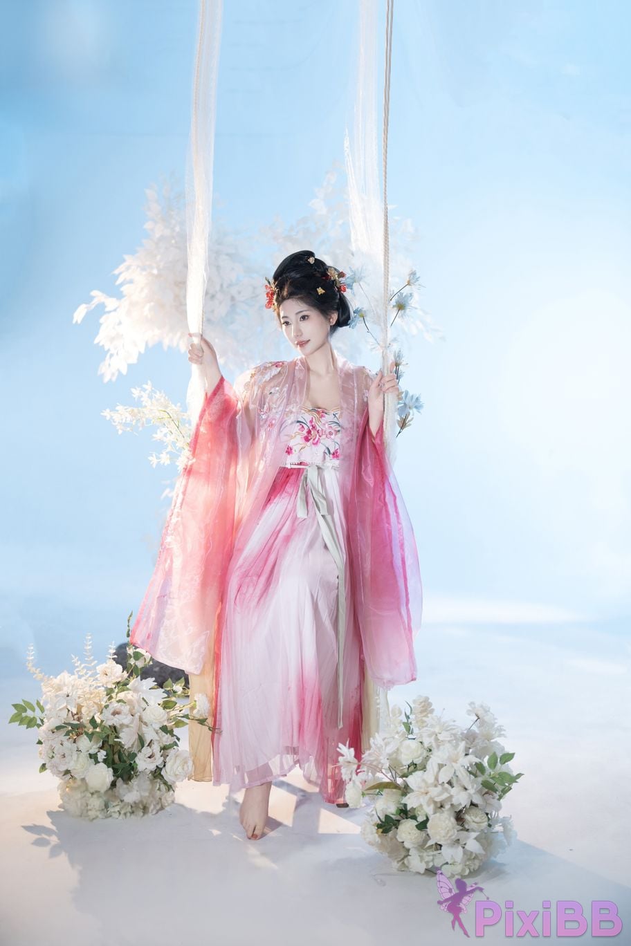 Coser Xing lan shi lan lan jiao lan mei ya and Natsuko PixiBB.COM 094