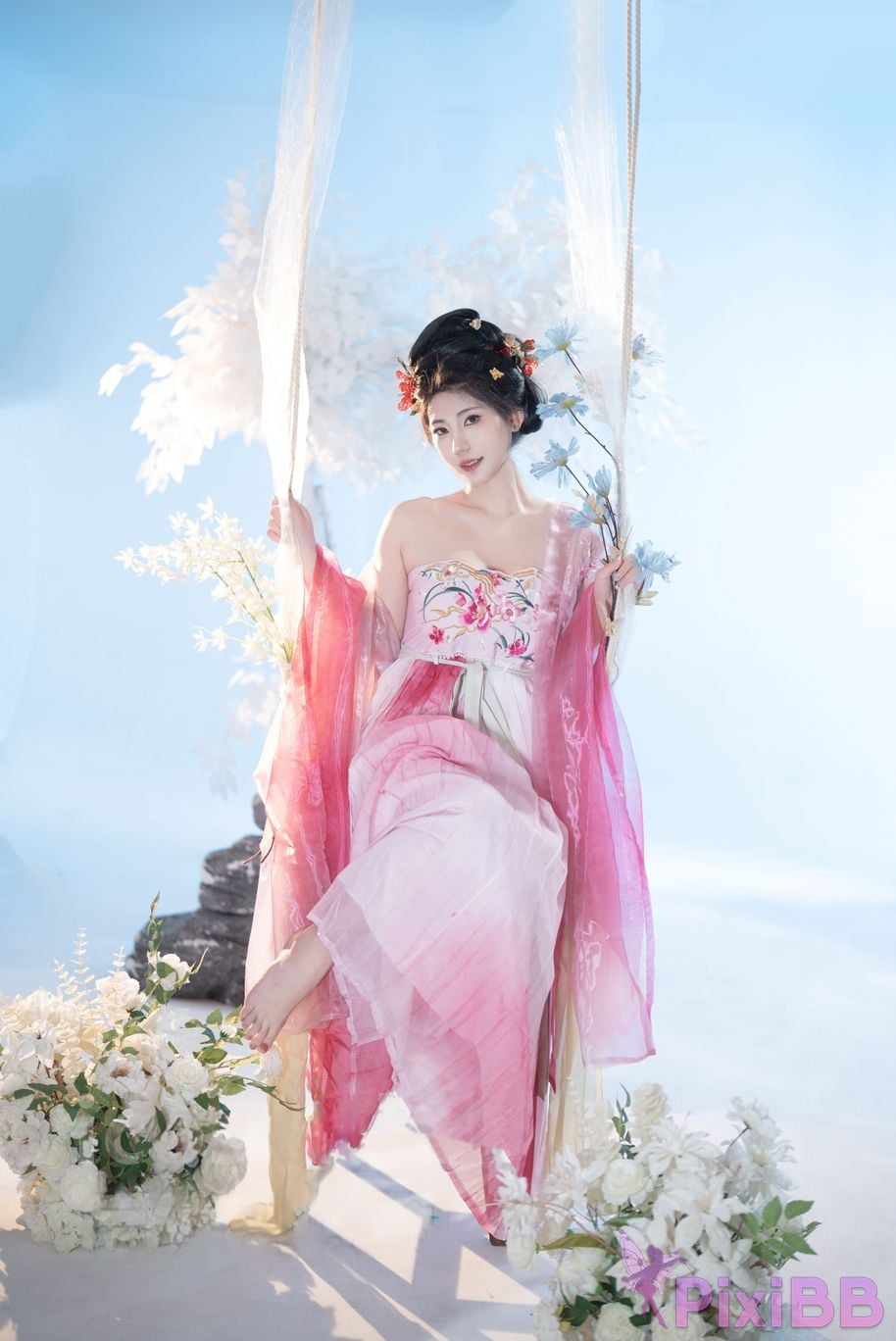 Coser Xing lan shi lan lan jiao lan mei ya and Natsuko PixiBB.COM 105