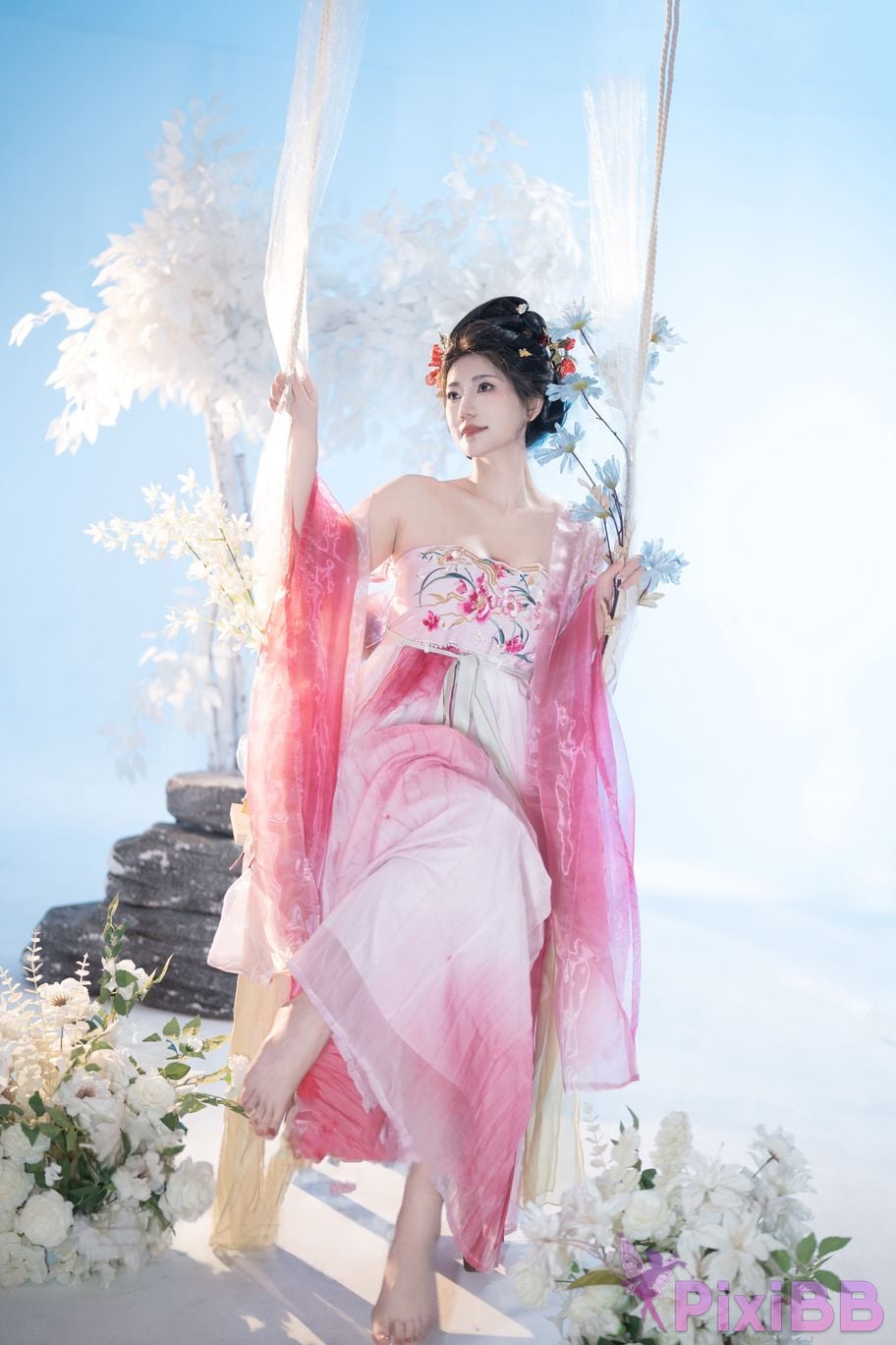 Coser Xing lan shi lan lan jiao lan mei ya and Natsuko PixiBB.COM 106