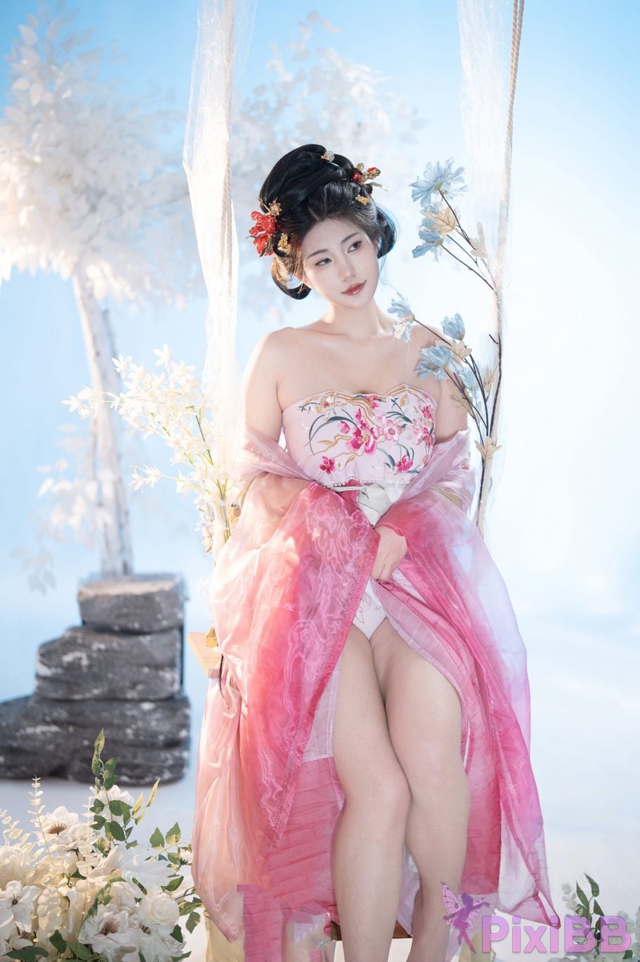 Coser Xing lan shi lan lan jiao lan mei ya and Natsuko PixiBB.COM 109