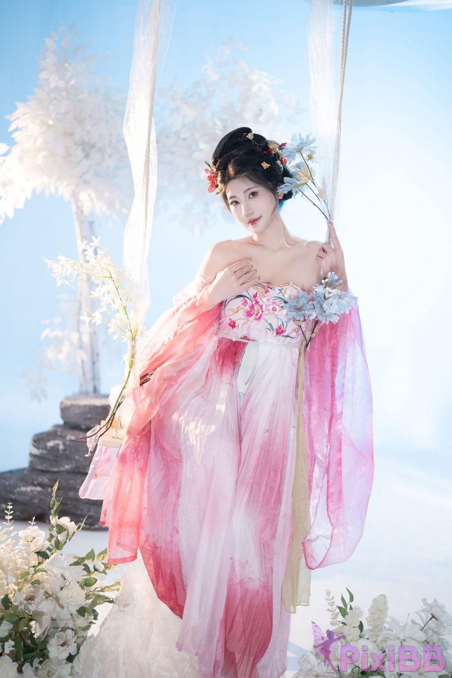 Coser Xing lan shi lan lan jiao lan mei ya and Natsuko PixiBB.COM 110