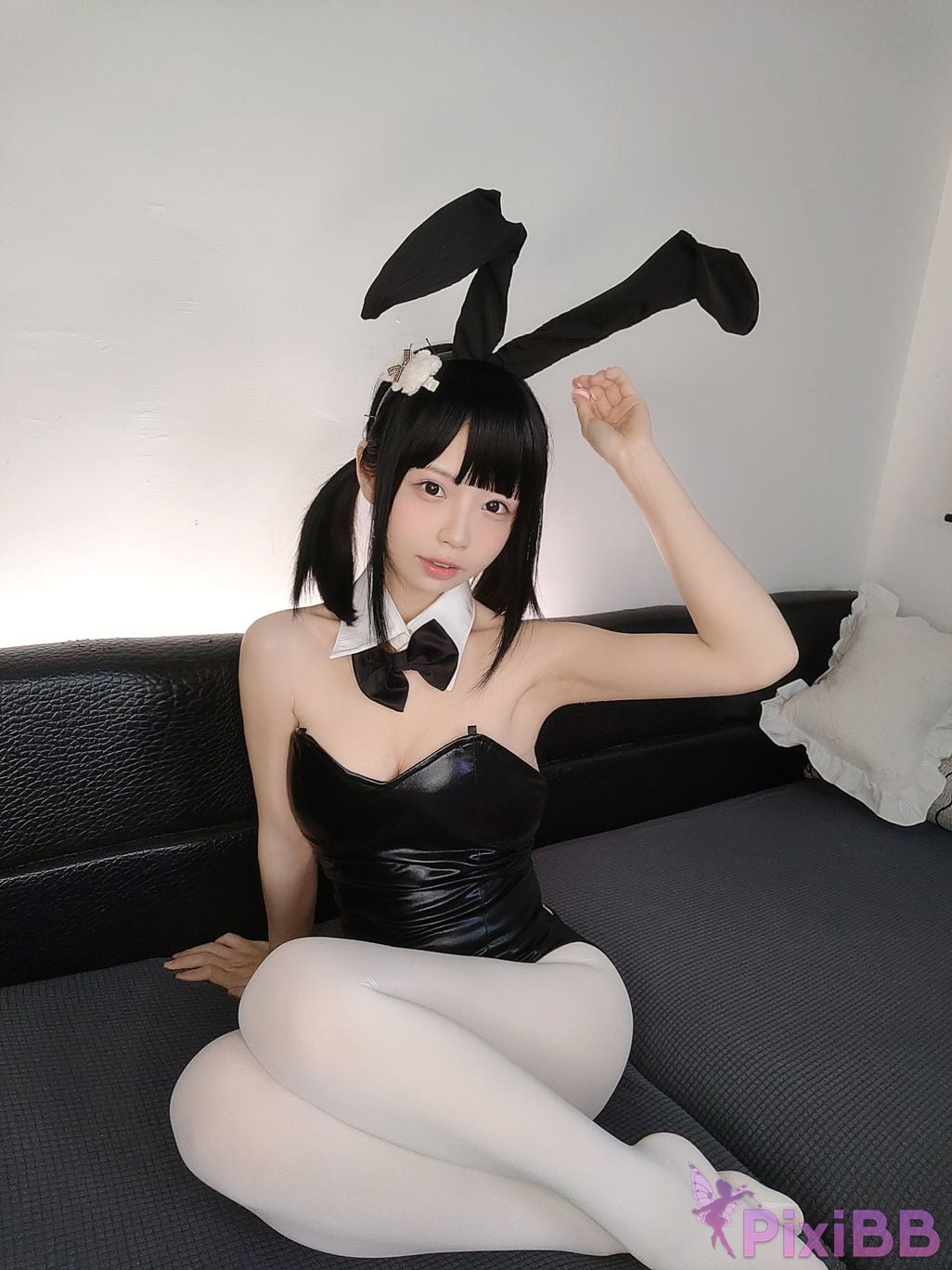 Cosplayer One hundred thousand precious volts black rabbit PixiBB.COM 001