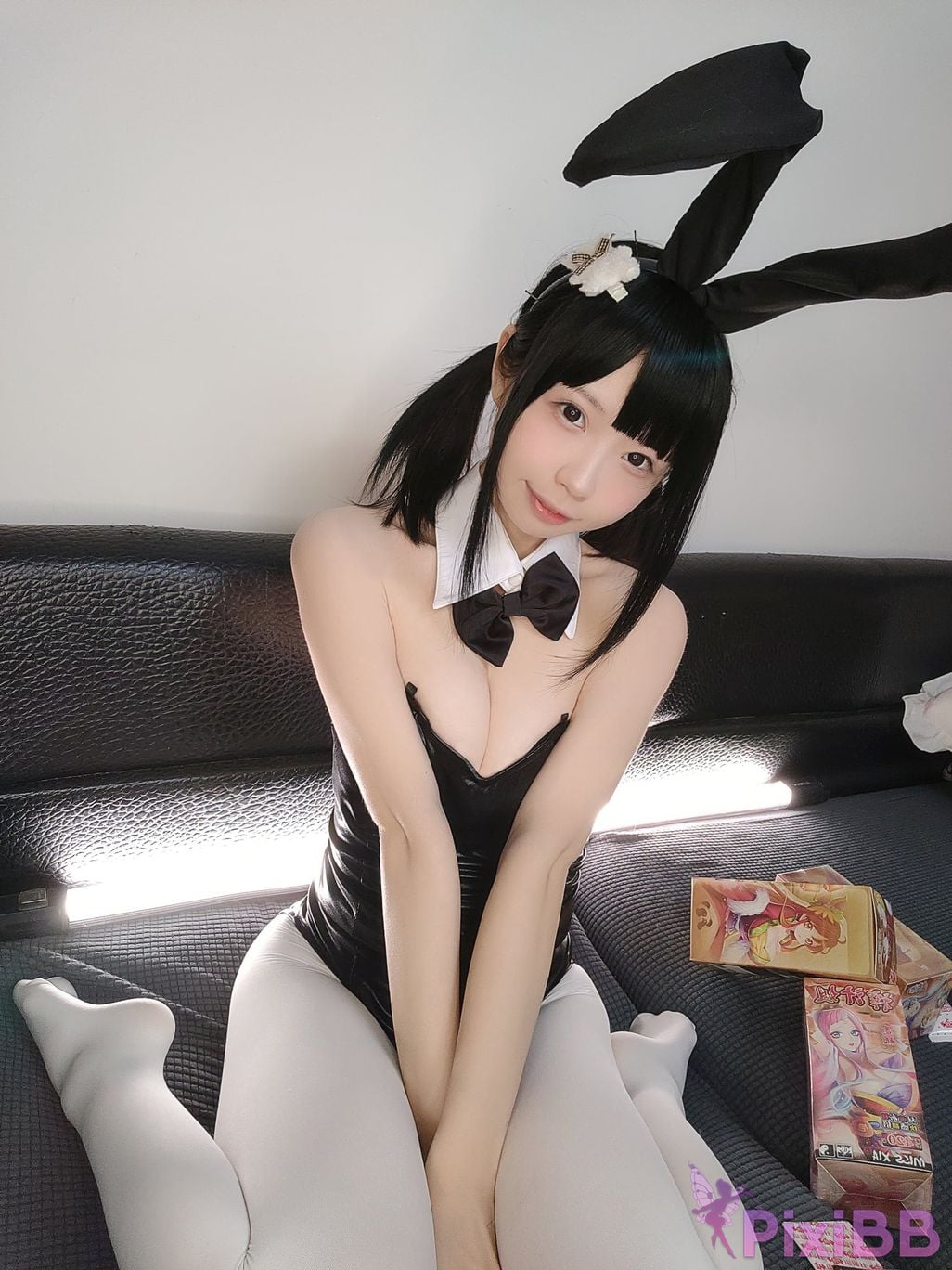Cosplayer One hundred thousand precious volts black rabbit PixiBB.COM 003