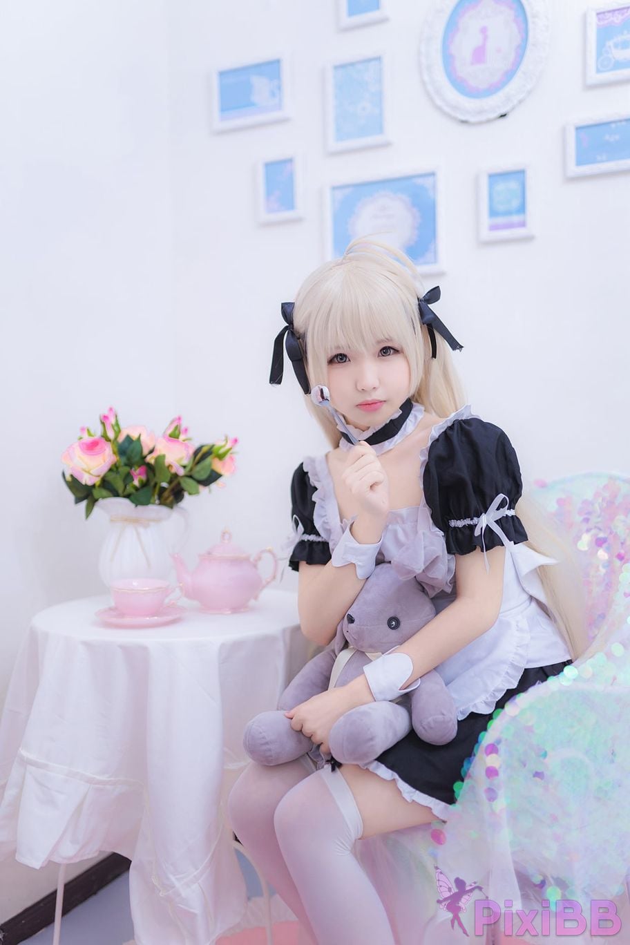 Cosplayer One hundred thousand precious volts Zhenzhi little loli PixiBB.COM 020
