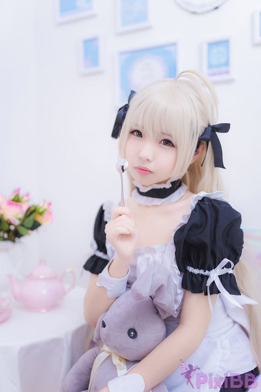 Cosplayer One hundred thousand precious volts Zhenzhi little loli PixiBB.COM 023