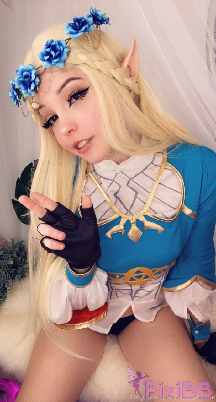 Belle Delphine Princess Zelda PixiBB.COM 17