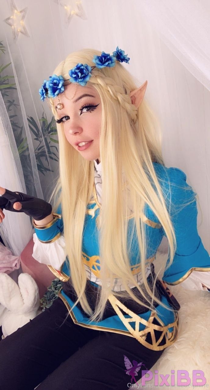 Belle Delphine Princess Zelda PixiBB.COM 5