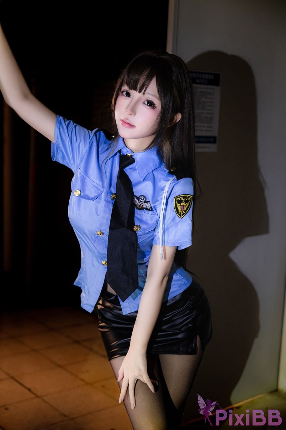Cosplayer Hinajiao Corridor security PixiBB.COM 095
