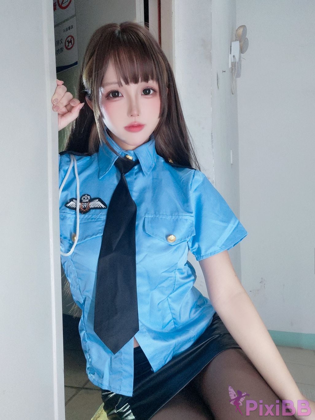 Cosplayer Hinajiao Corridor security PixiBB.COM 108