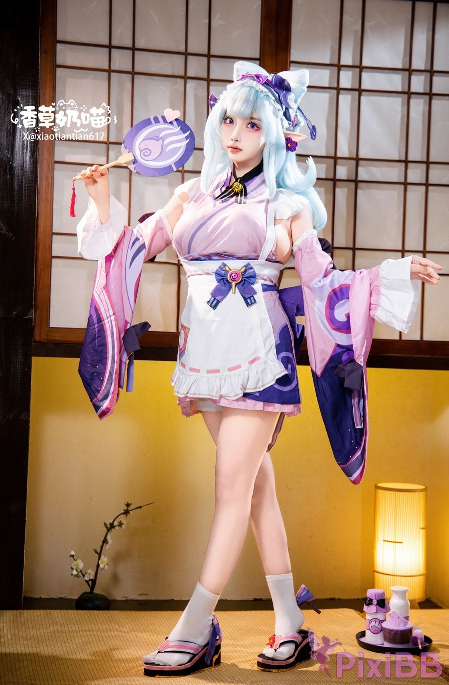 Cosplayer Vanilla Milk Meow Dreaming about Yue Ruixi Collectors Edition PixiBB.COM 004