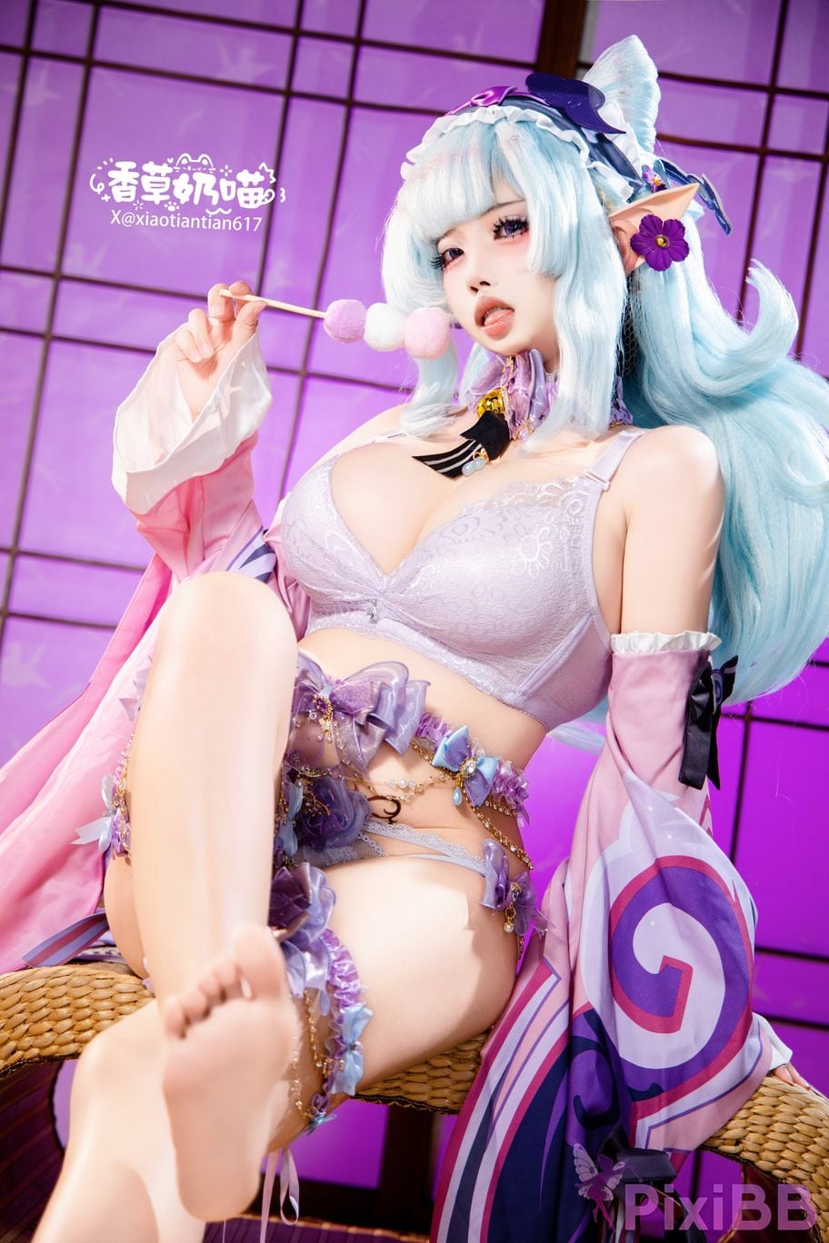 Cosplayer Vanilla Milk Meow Dreaming about Yue Ruixi Collectors Edition PixiBB.COM 049