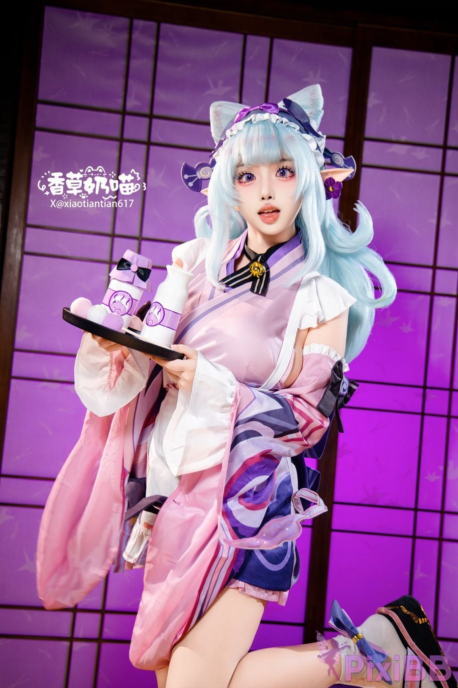 Cosplayer Vanilla Milk Meow Dreaming about Yue Ruixi Collectors Edition PixiBB.COM 081