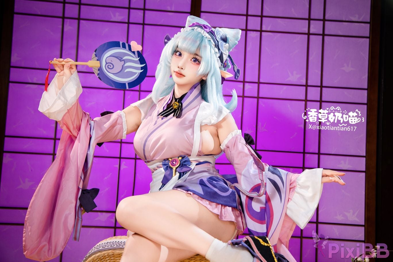 Cosplayer Vanilla Milk Meow Dreaming about Yue Ruixi Collectors Edition PixiBB.COM 086