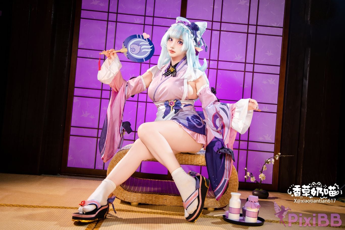 Cosplayer Vanilla Milk Meow Dreaming about Yue Ruixi Collectors Edition PixiBB.COM 089