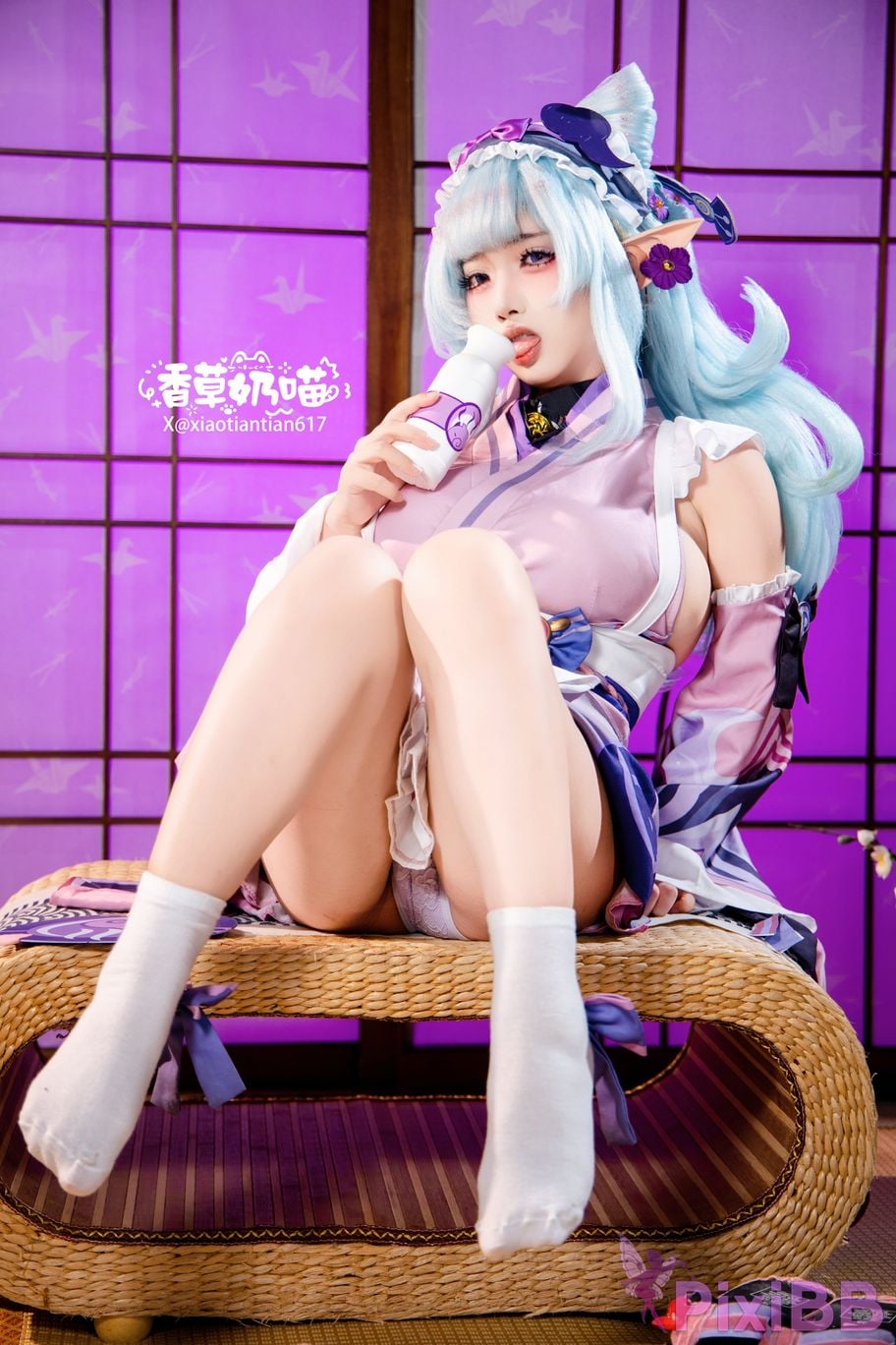 Cosplayer Vanilla Milk Meow Dreaming about Yue Ruixi Collectors Edition PixiBB.COM 091