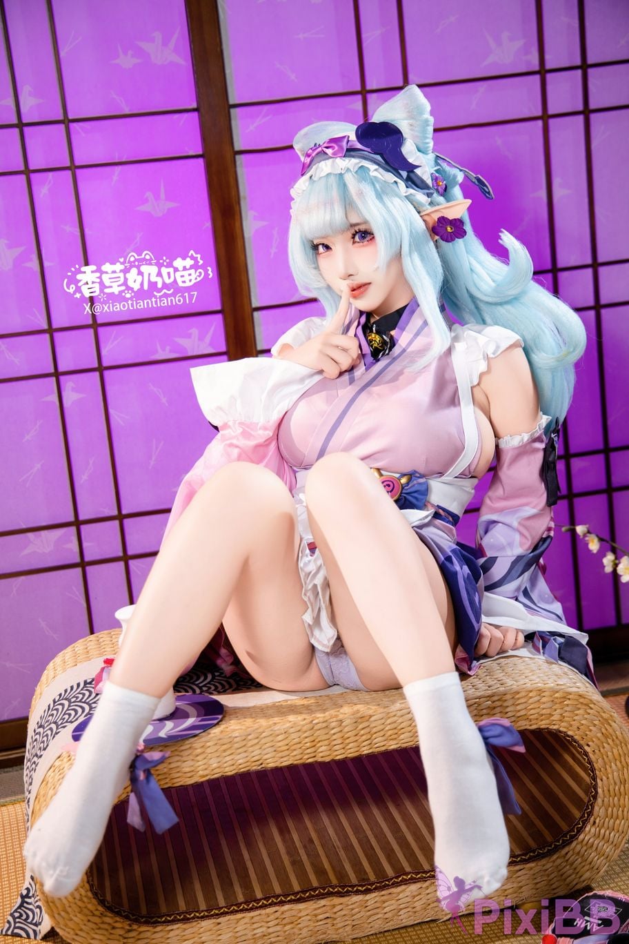Cosplayer Vanilla Milk Meow Dreaming about Yue Ruixi Collectors Edition PixiBB.COM 092
