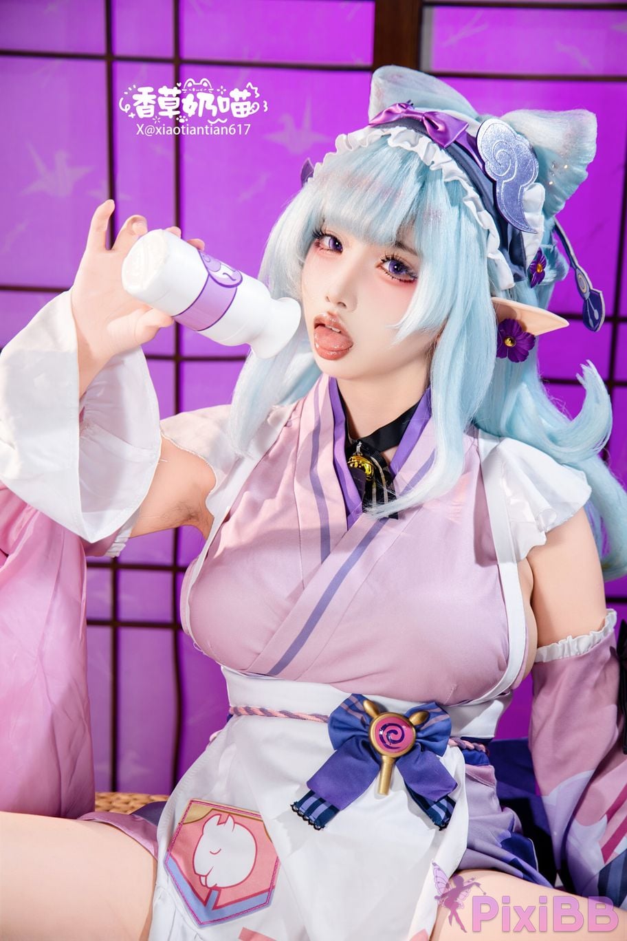 Cosplayer Vanilla Milk Meow Dreaming about Yue Ruixi Collectors Edition PixiBB.COM 093