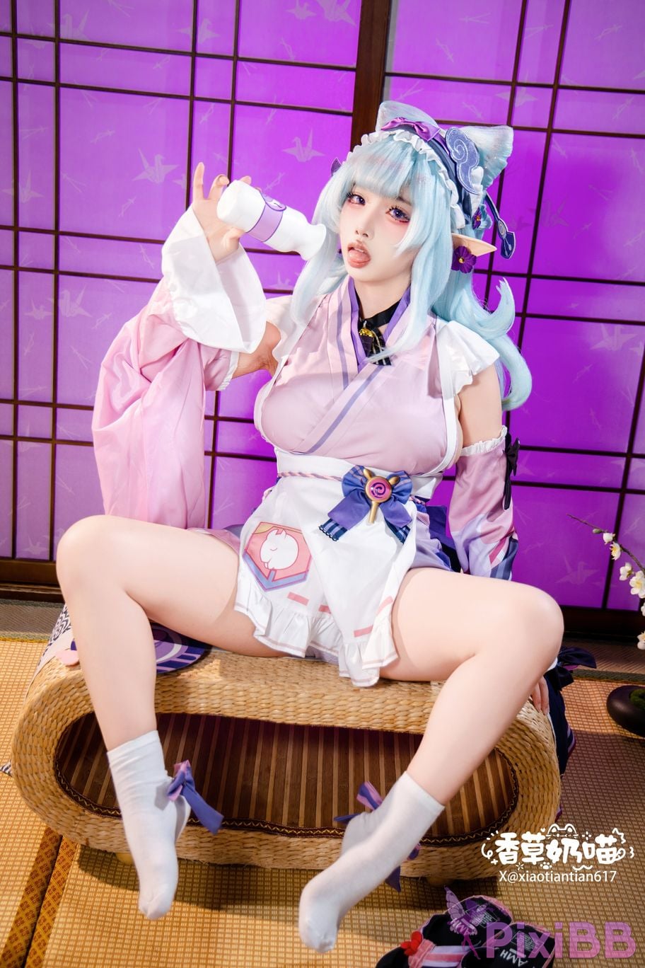 Cosplayer Vanilla Milk Meow Dreaming about Yue Ruixi Collectors Edition PixiBB.COM 094
