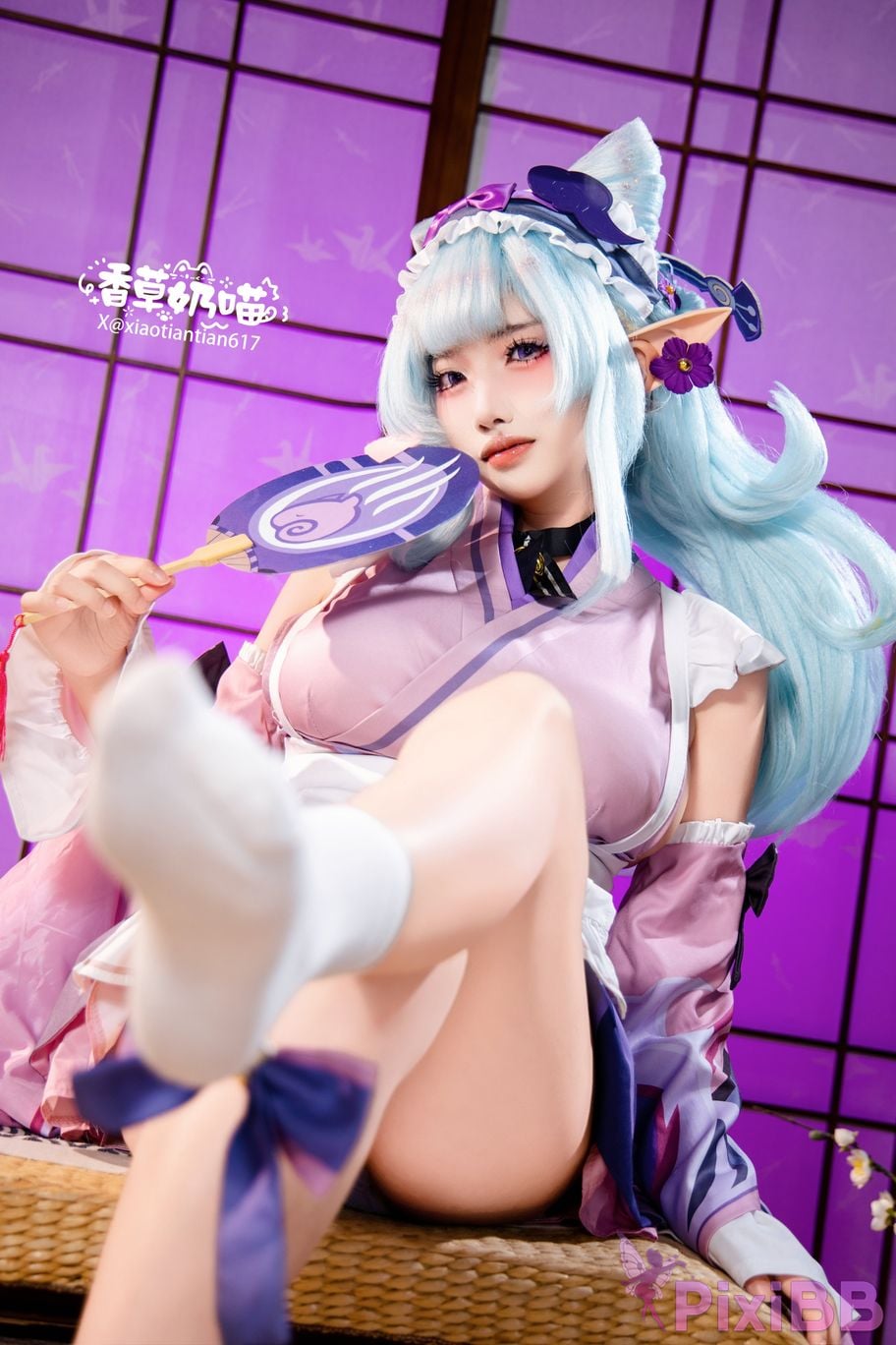 Cosplayer Vanilla Milk Meow Dreaming about Yue Ruixi Collectors Edition PixiBB.COM 095