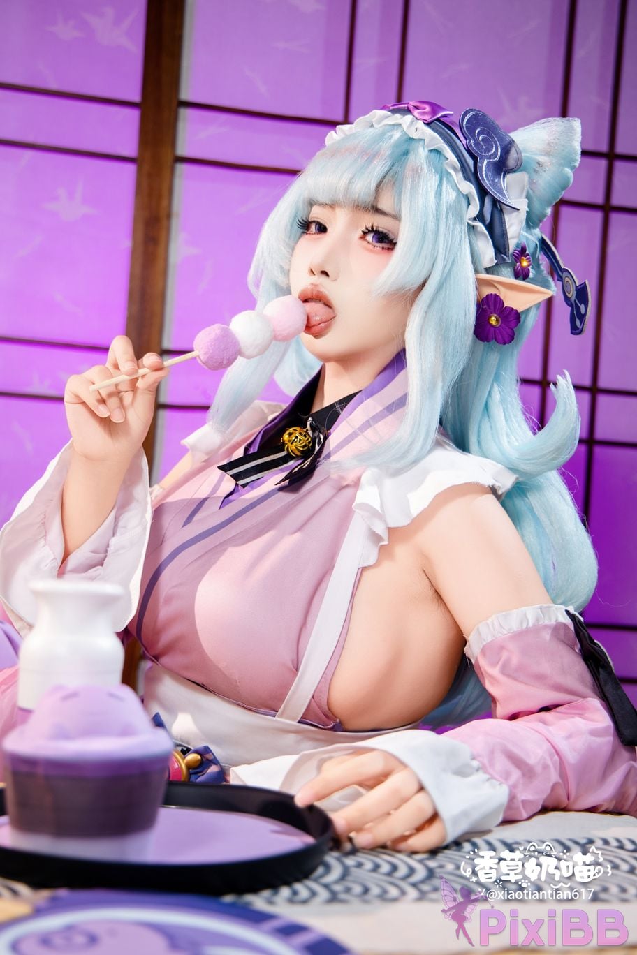 Cosplayer Vanilla Milk Meow Dreaming about Yue Ruixi Collectors Edition PixiBB.COM 121