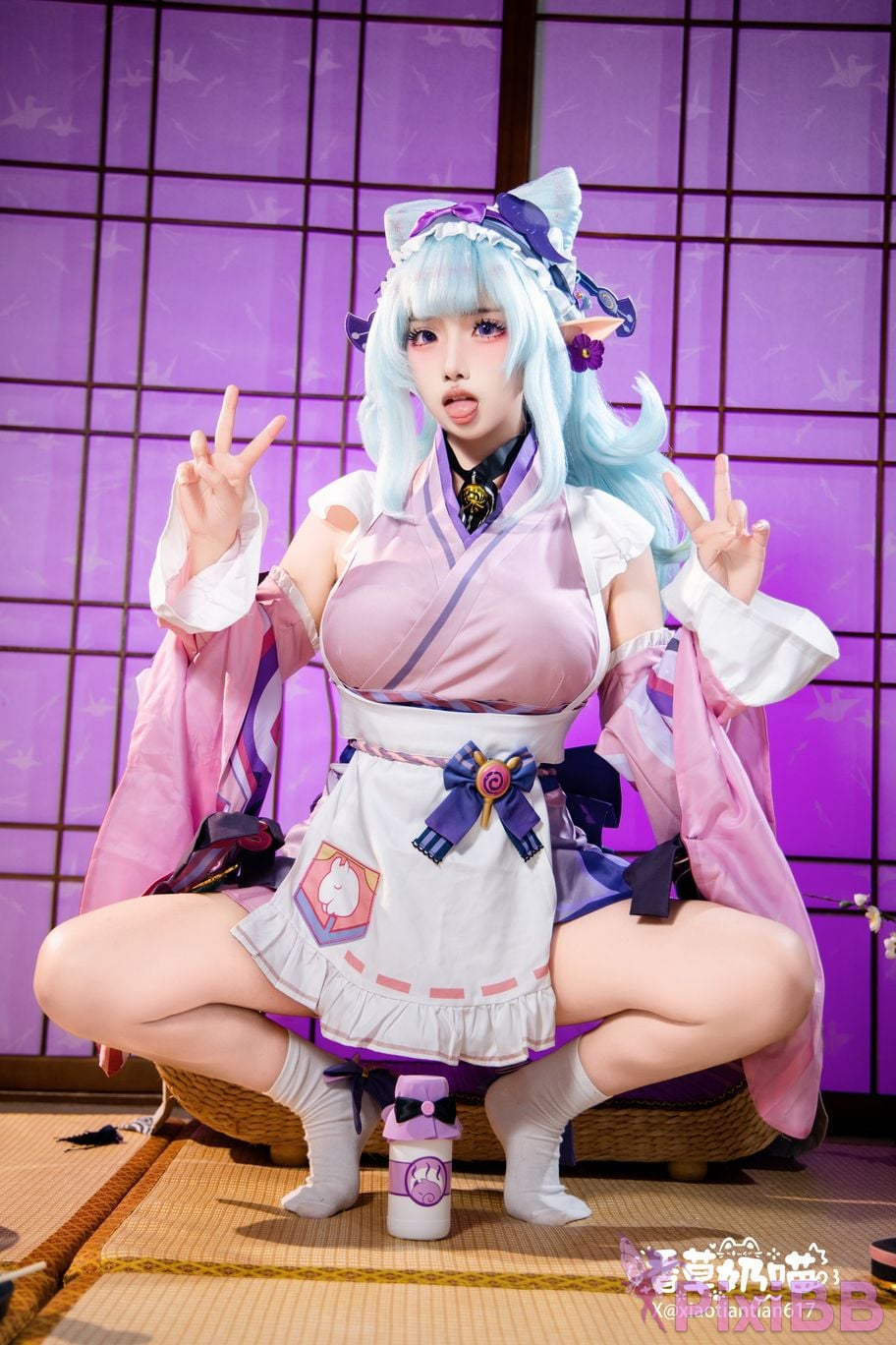 Cosplayer Vanilla Milk Meow Dreaming about Yue Ruixi Collectors Edition PixiBB.COM 124