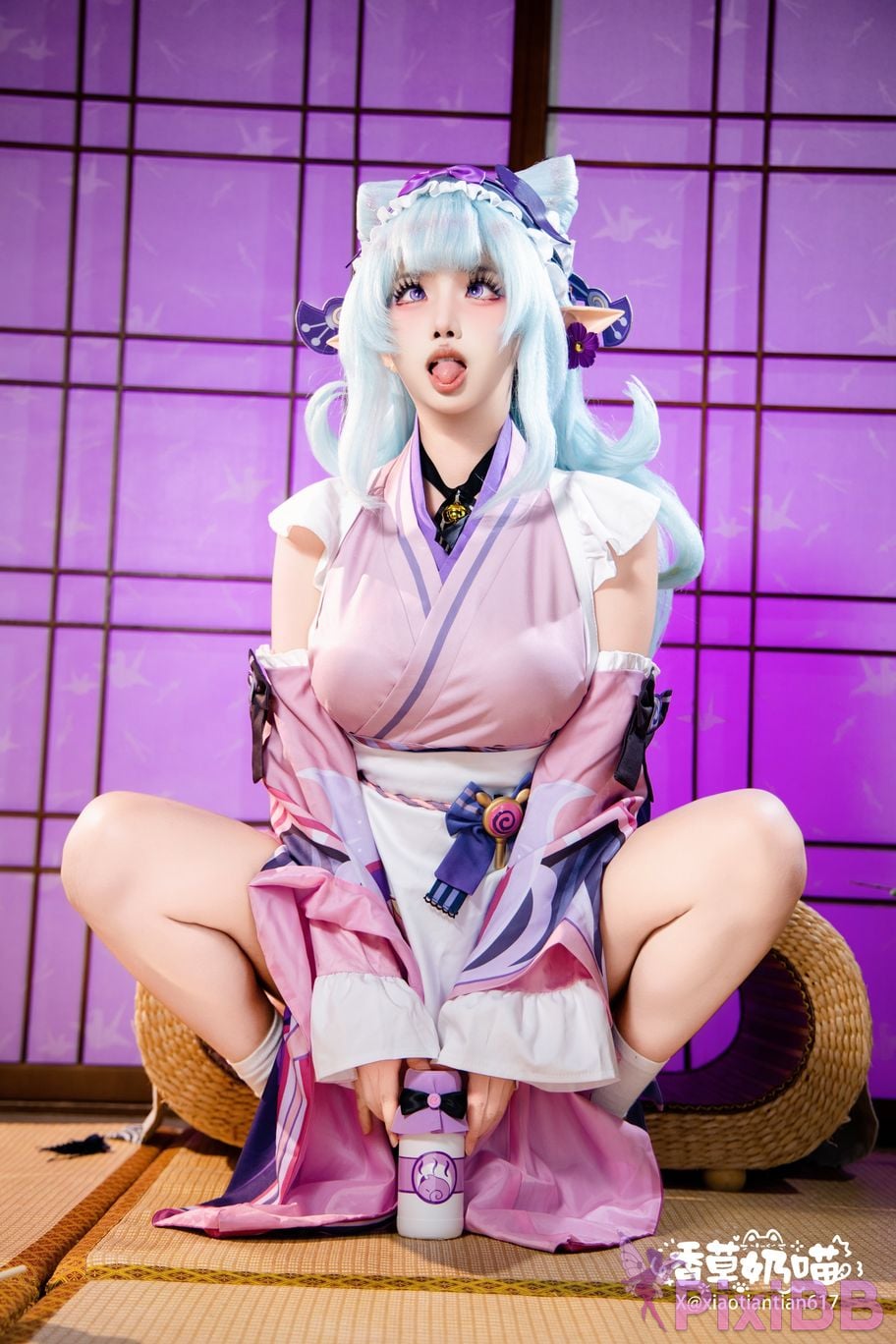 Cosplayer Vanilla Milk Meow Dreaming about Yue Ruixi Collectors Edition PixiBB.COM 125