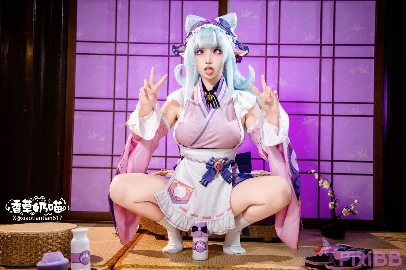 Cosplayer Vanilla Milk Meow Dreaming about Yue Ruixi Collectors Edition PixiBB.COM 127