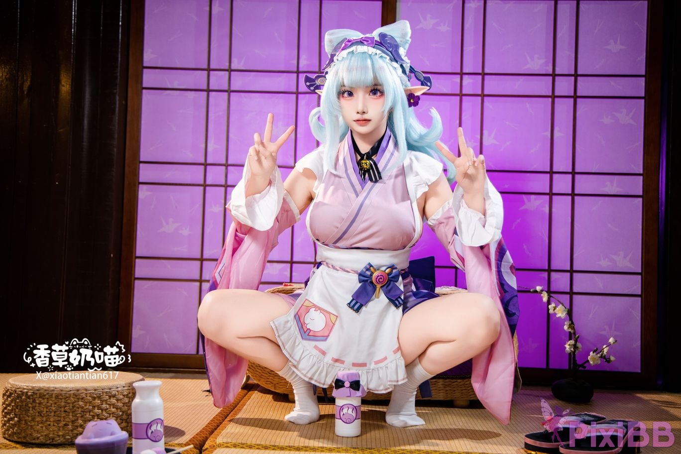Cosplayer Vanilla Milk Meow Dreaming about Yue Ruixi Collectors Edition PixiBB.COM 128