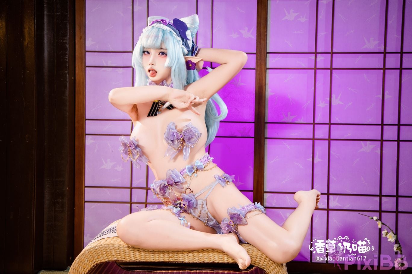 Cosplayer Vanilla Milk Meow Dreaming about Yue Ruixi Collectors Edition PixiBB.COM 136