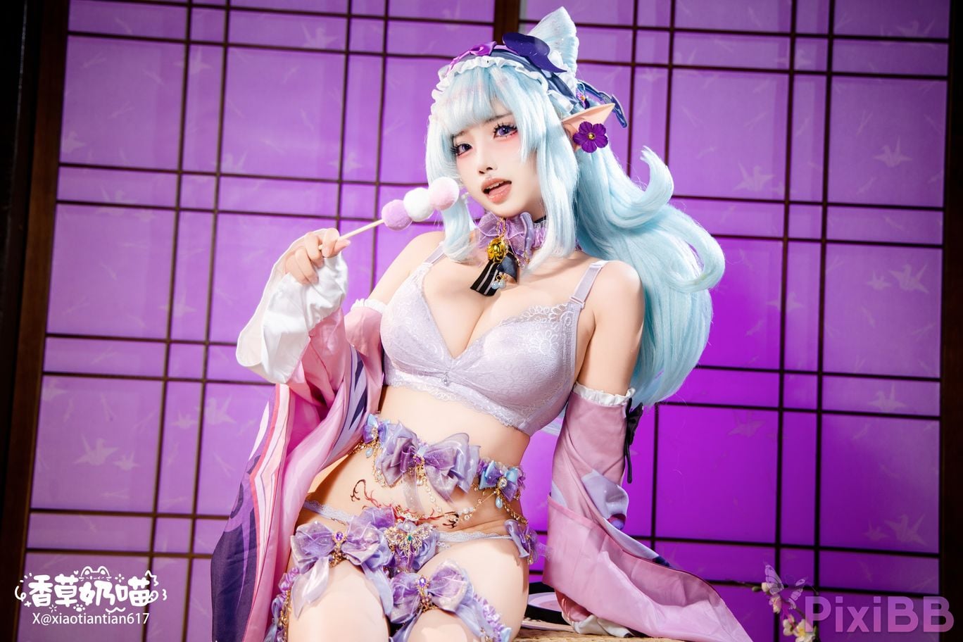Cosplayer Vanilla Milk Meow Dreaming about Yue Ruixi Collectors Edition PixiBB.COM 143