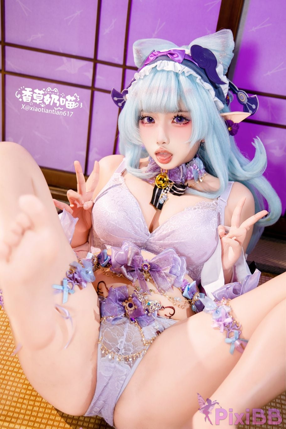 Cosplayer Vanilla Milk Meow Dreaming about Yue Ruixi Collectors Edition PixiBB.COM 148