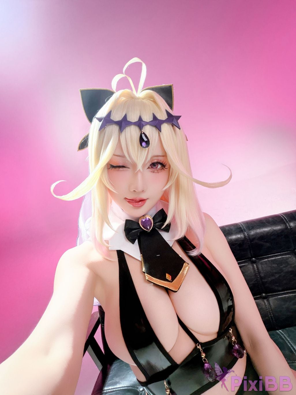 Cosplayer The star is late Hoshilily 2026 Year 06 monthly plan Detective PreCure Forest leather Doujin PixiBB.COM 028