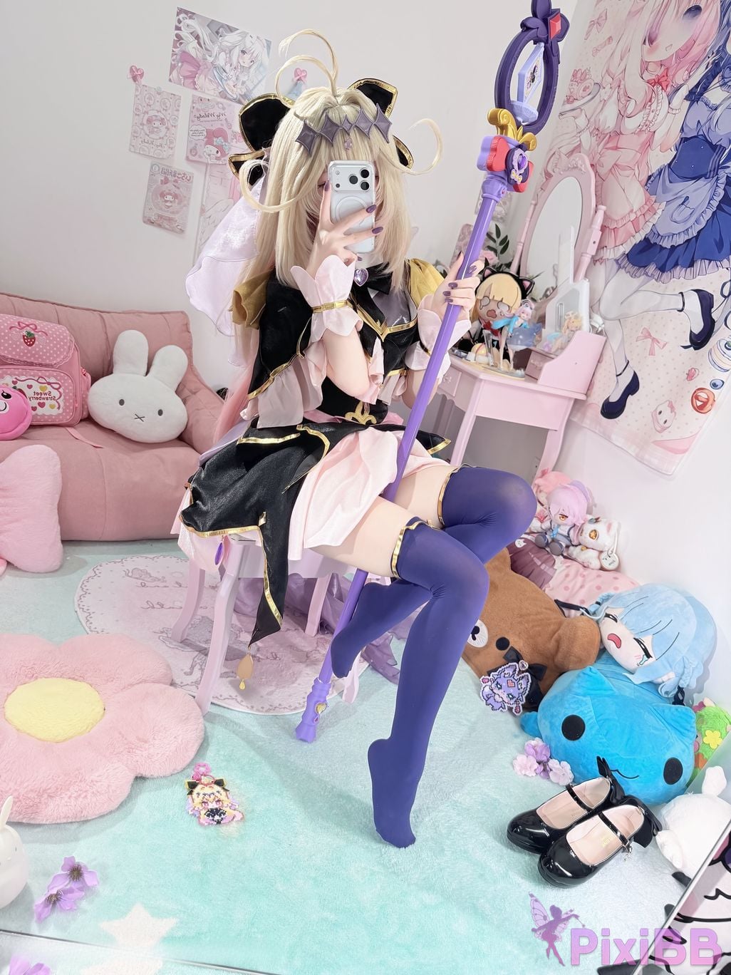 Cosplayer Somezo ran3 Detective PreCure Senya Luluka PixiBB.COM 056