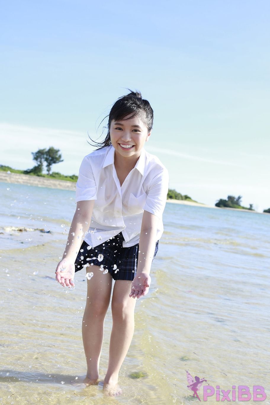 Japanese Idol Yuno Ohara first step Yanmaga digital photo book PixiBB.COM 005