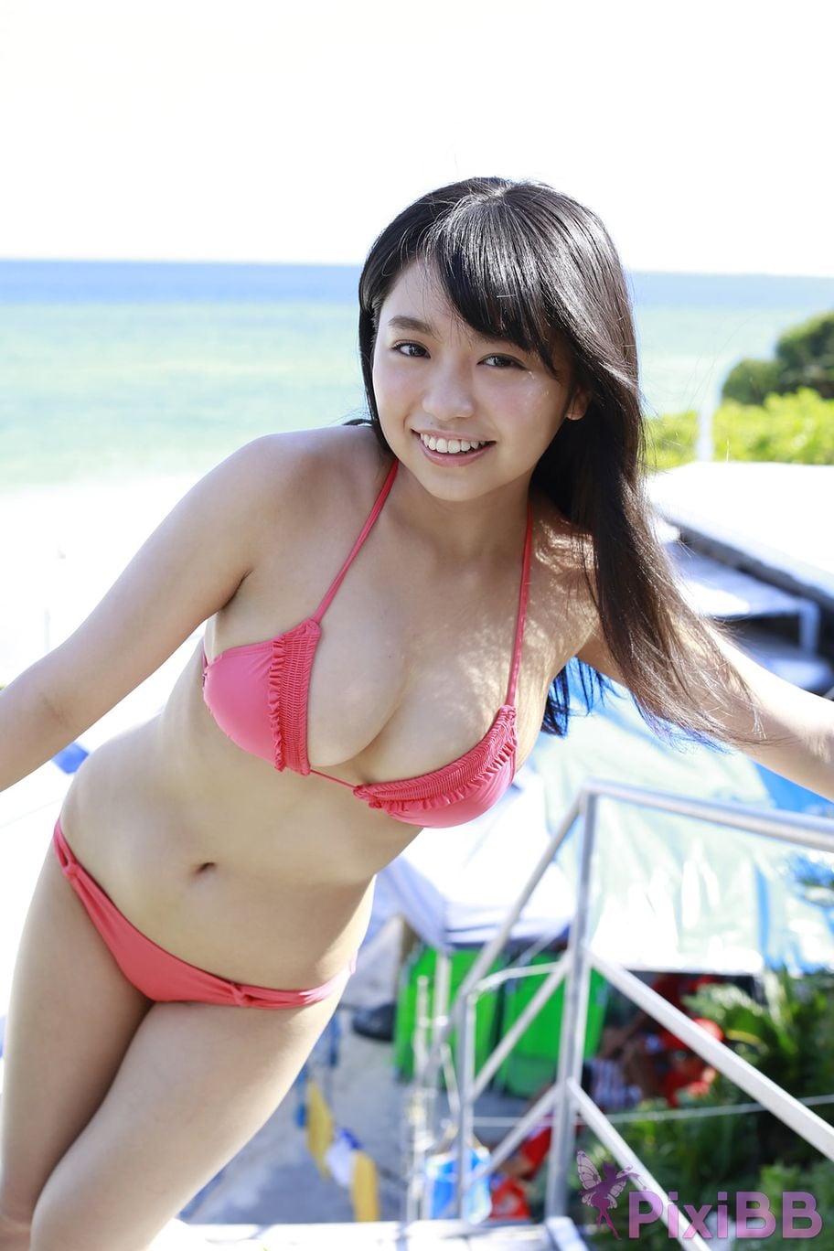 Japanese Idol Yuno Ohara first step Yanmaga digital photo book PixiBB.COM 007