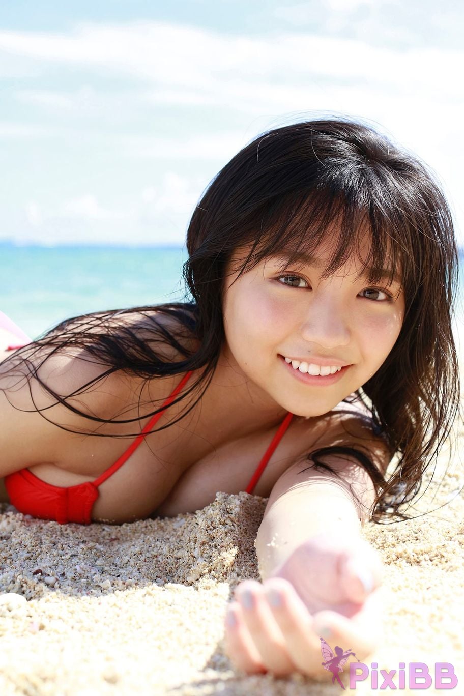 Japanese Idol Yuno Ohara first step Yanmaga digital photo book PixiBB.COM 016