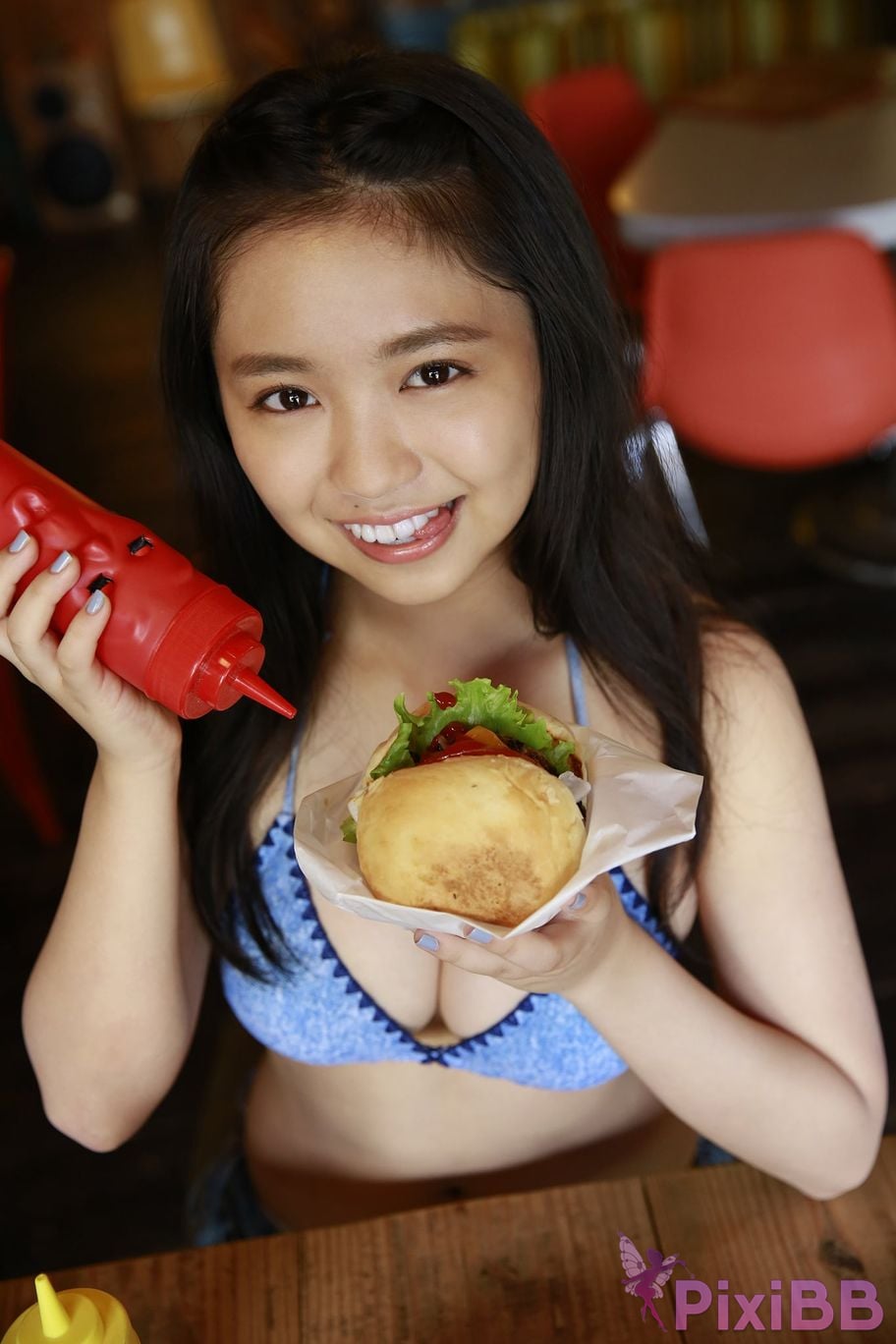 Japanese Idol Yuno Ohara first step Yanmaga digital photo book PixiBB.COM 040