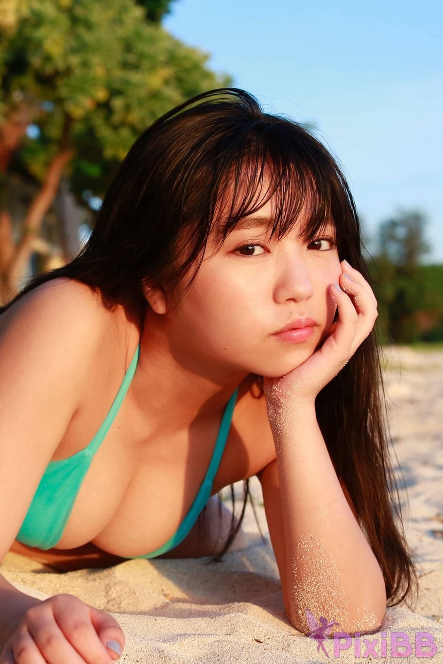 Japanese Idol Yuno Ohara first step Yanmaga digital photo book PixiBB.COM 044