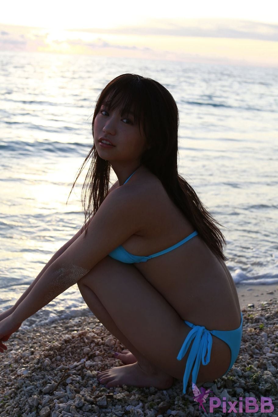 Japanese Idol Yuno Ohara first step Yanmaga digital photo book PixiBB.COM 047