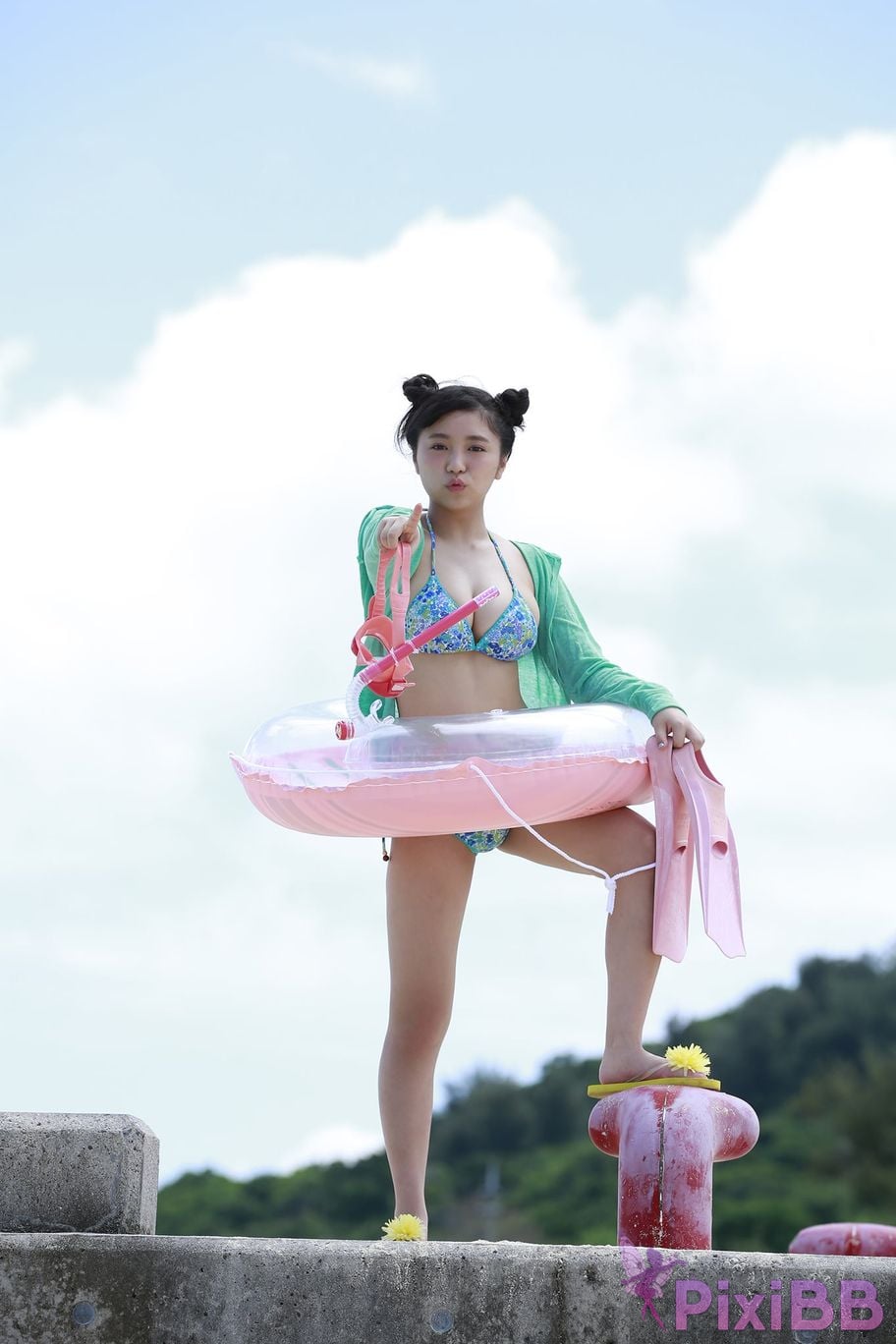 Japanese Idol Yuno Ohara first step Yanmaga digital photo book PixiBB.COM 054