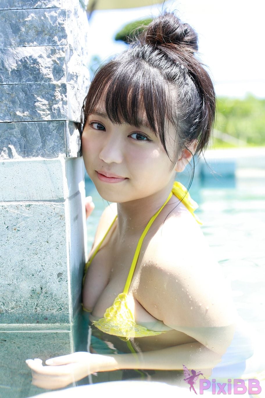 Japanese Idol Yuno Ohara first step Yanmaga digital photo book PixiBB.COM 068