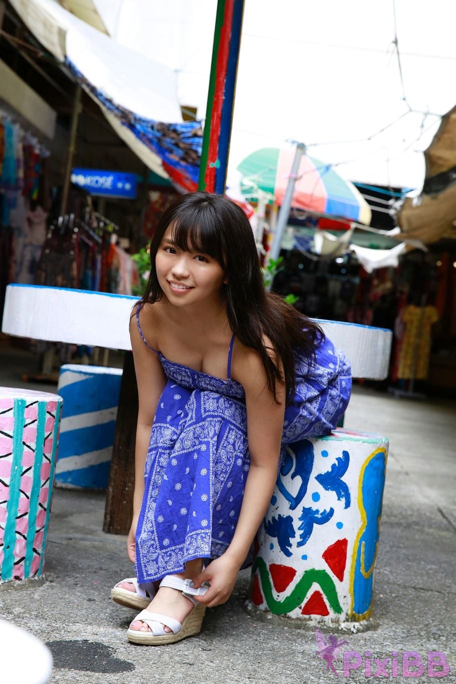Japanese Idol Yuno Ohara first step Yanmaga digital photo book PixiBB.COM 081