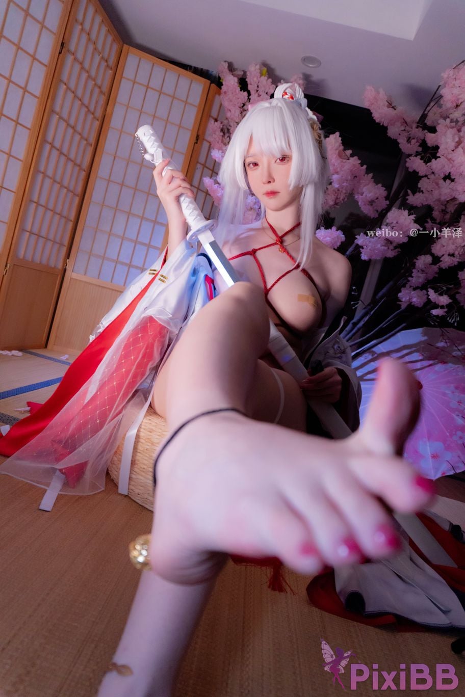 Cosplayer A little Yang Ze yixiaoyangze Ming Chao Feixue PixiBB.COM 097