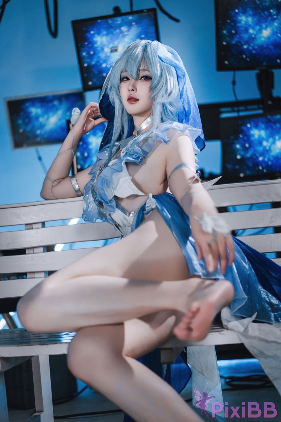 Cosplayer Natsuko Xia Xiazi Ming Chao Shorekeeper PixiBB.COM 008