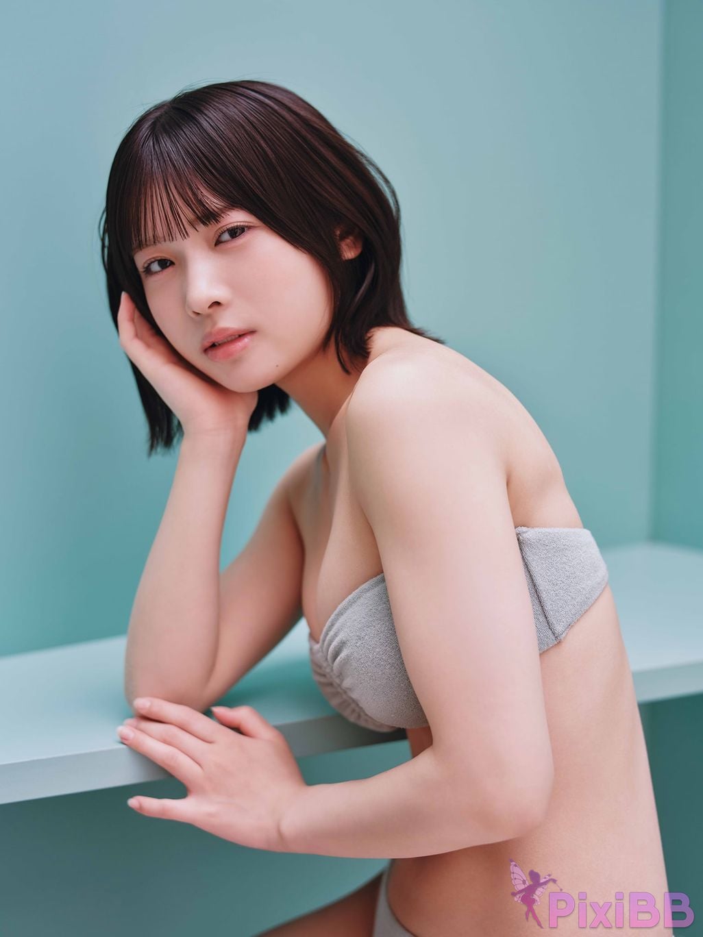Japanese Idol Rei Haga NMB48 proof of heroine Young Champion Digigra PixiBB.COM 038