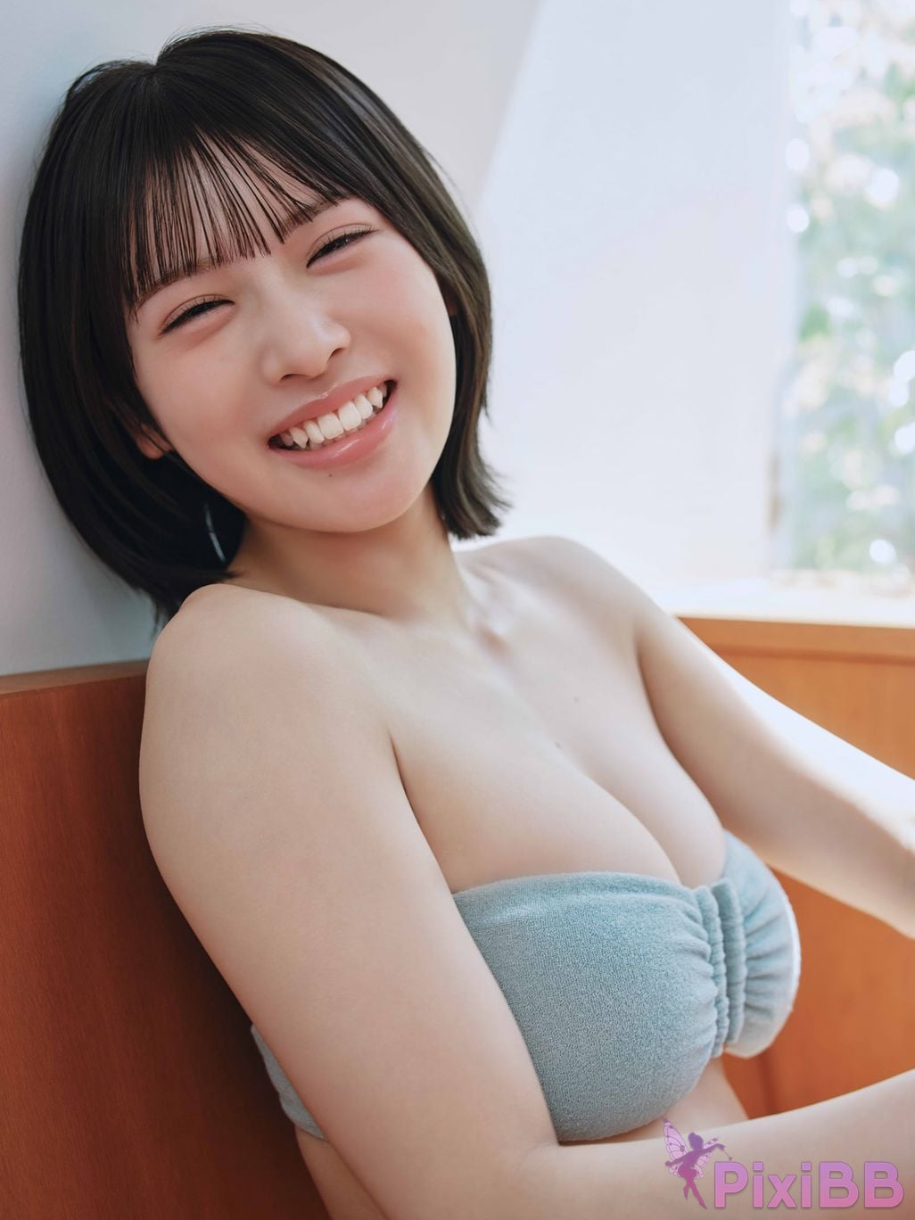 Japanese Idol Rei Haga NMB48 proof of heroine Young Champion Digigra PixiBB.COM 046