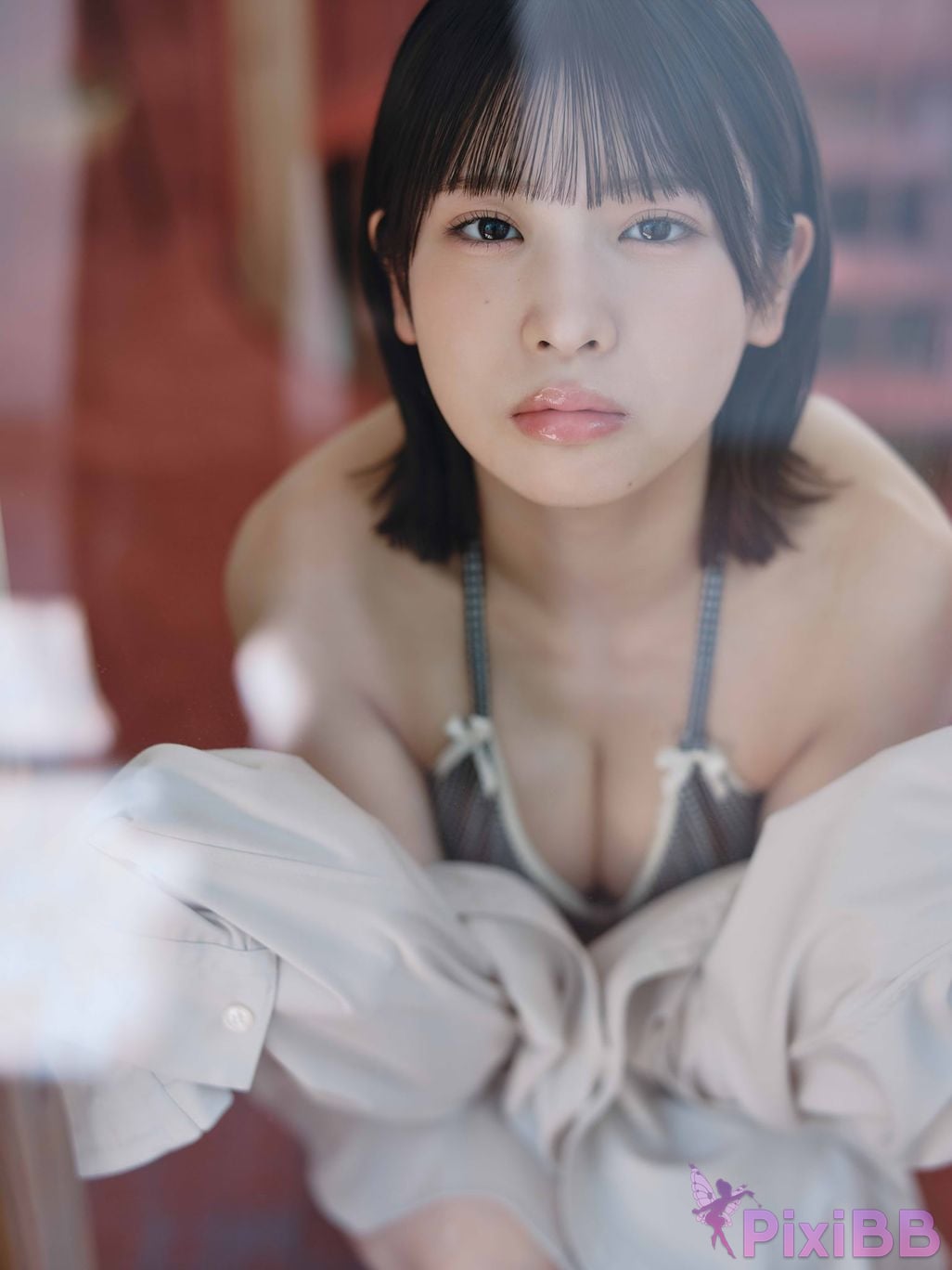 Japanese Idol Rei Haga NMB48 proof of heroine Young Champion Digigra PixiBB.COM 061