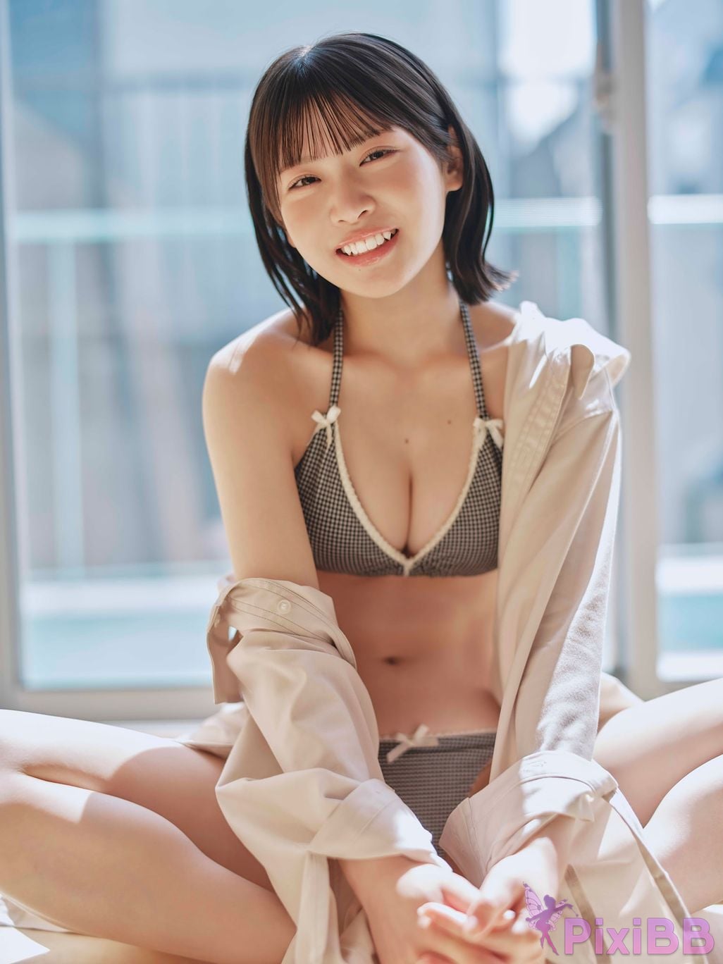Japanese Idol Rei Haga NMB48 proof of heroine Young Champion Digigra PixiBB.COM 064