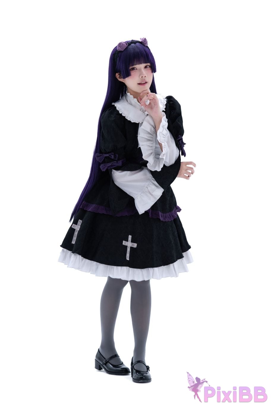 Cosplayer Nagi Shimizu Five more colored glaze Night Stalker Dress PixiBB.COM 004