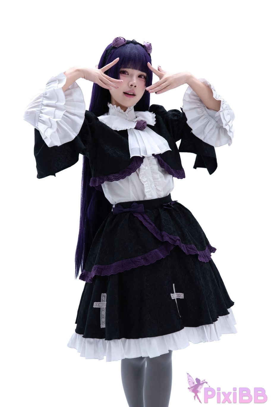 Cosplayer Nagi Shimizu Five more colored glaze Night Stalker Dress PixiBB.COM 006